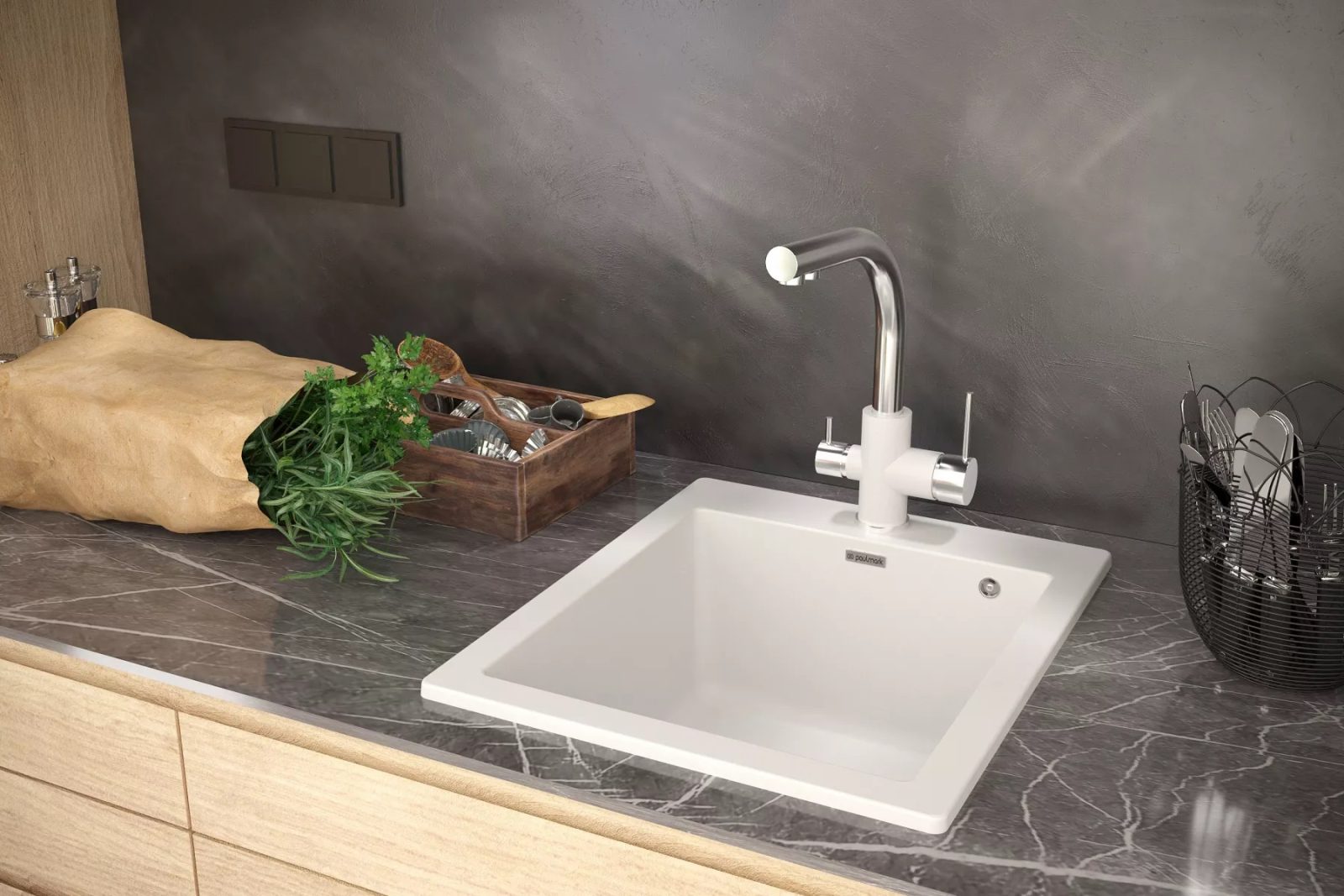 Paulmark PM105152-WH