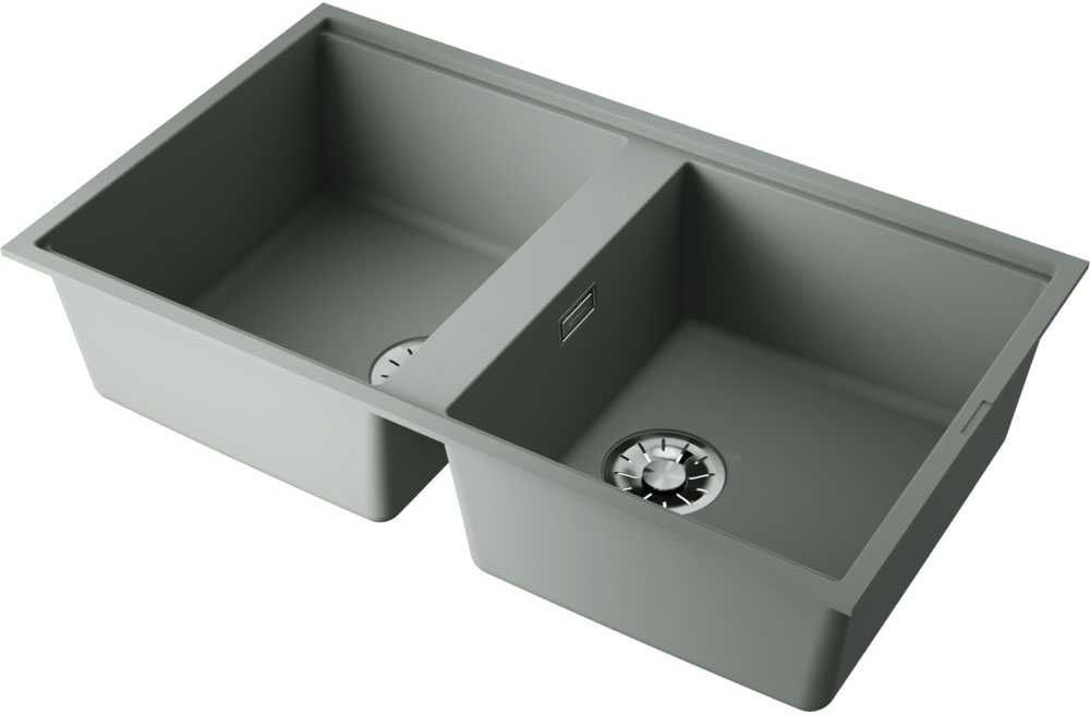 Omoikiri Kitagawa 83-2-U-WG Artceramic/wind green