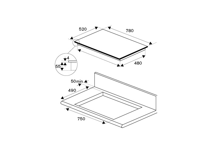 Bertazzoni P786IM3B2NE