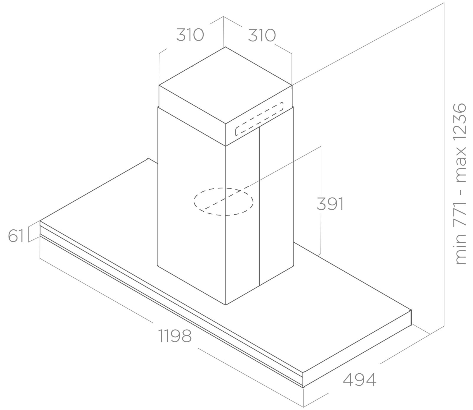 Elica ELEMENT ISL @ BLMAT/A/120