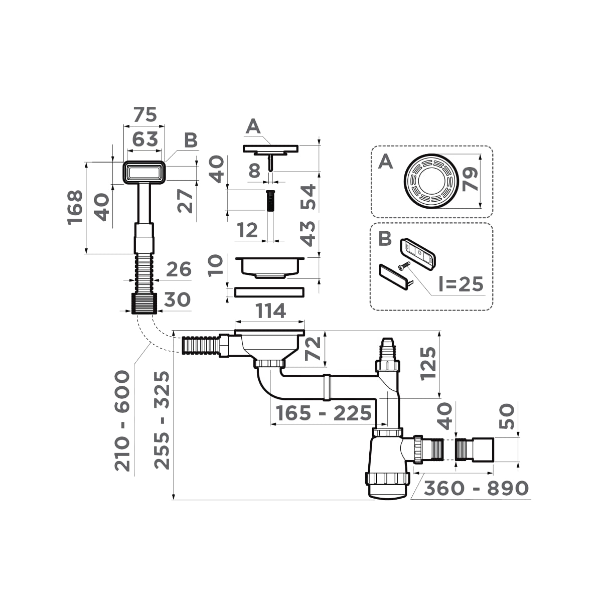 Omoikiri WK-1-GB