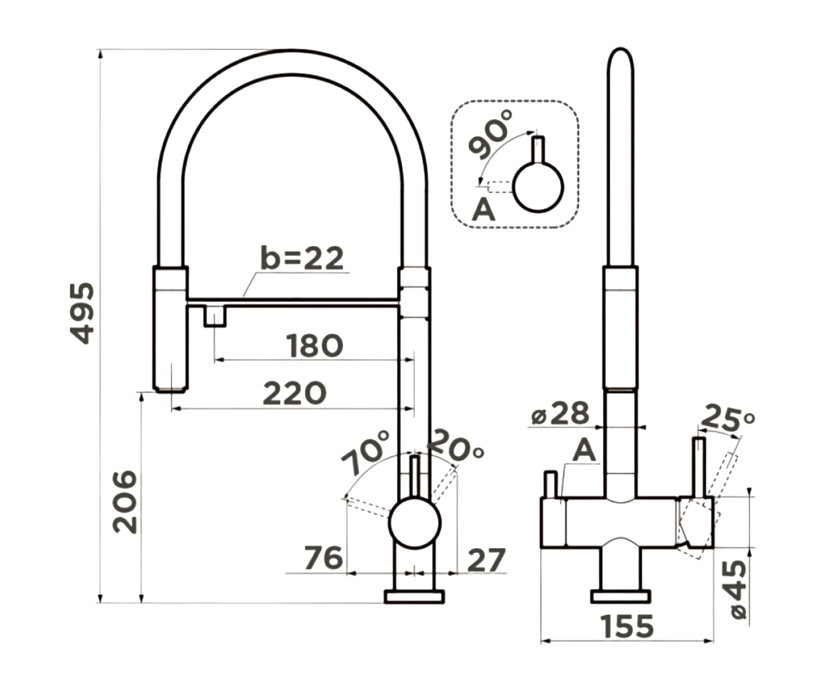 Omoikiri OT-01-W