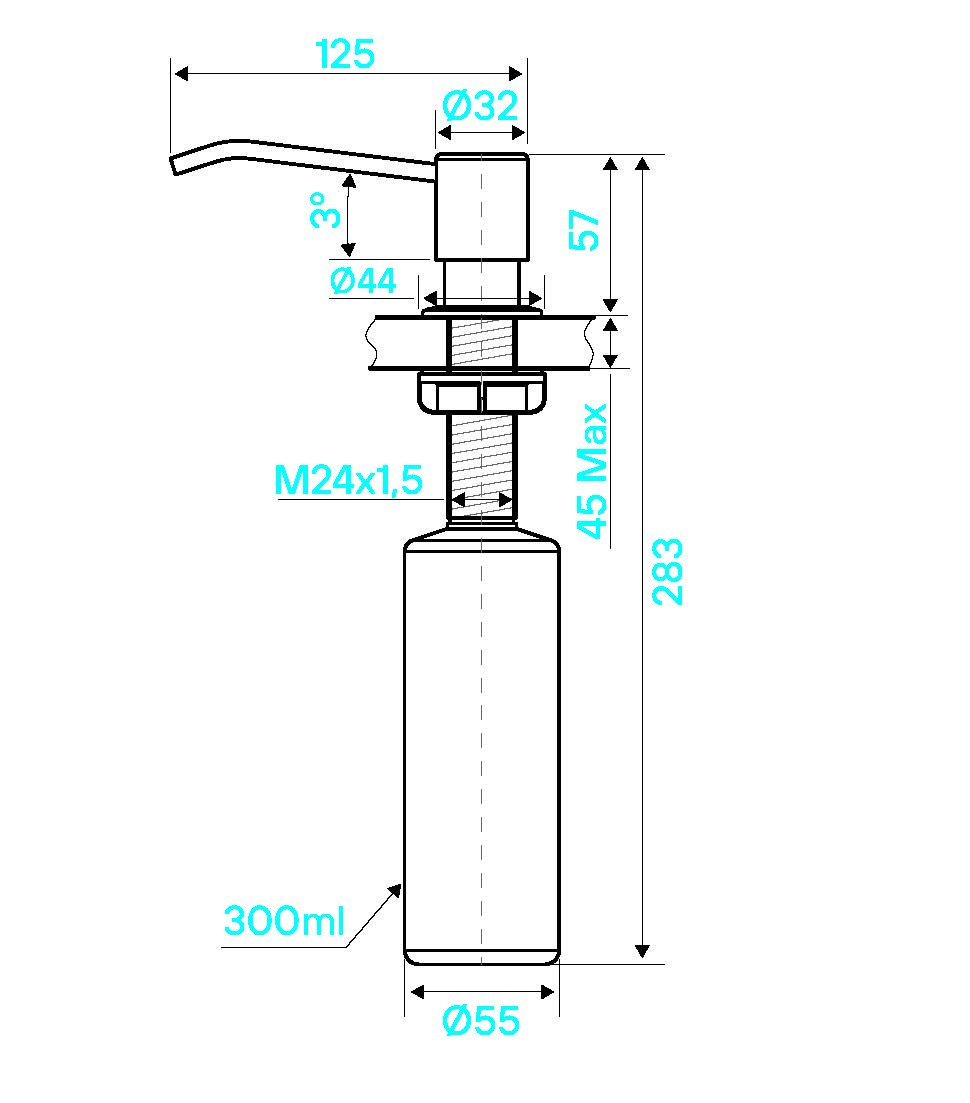 Kuchenstern 530SS50
