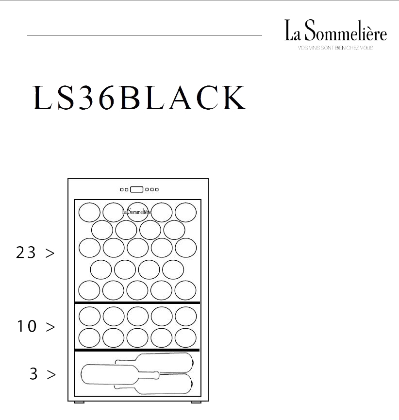 LaSommeliere LS36BLACK