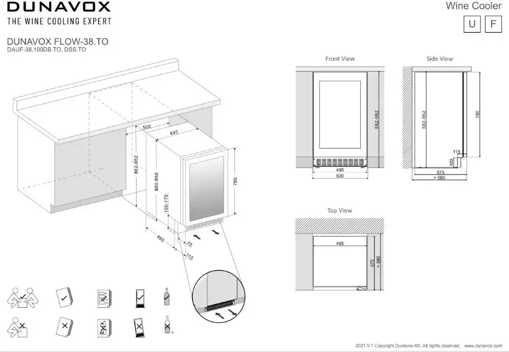 Dunavox DAUF-38.100DSS.TO