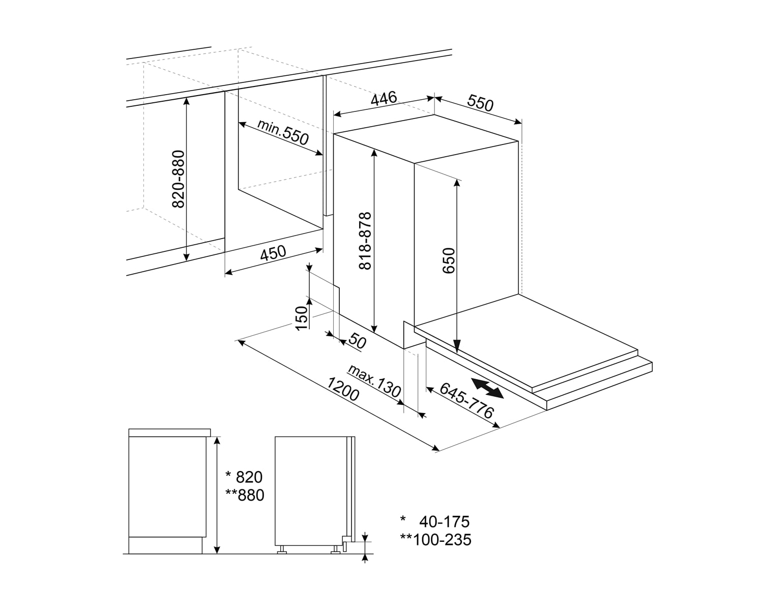 Smeg ST4533CIN