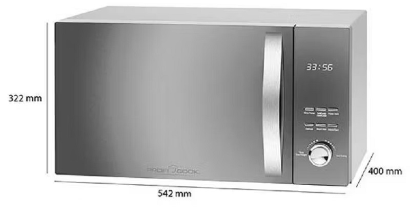 Profi Cook PC-MWG 1176 silber