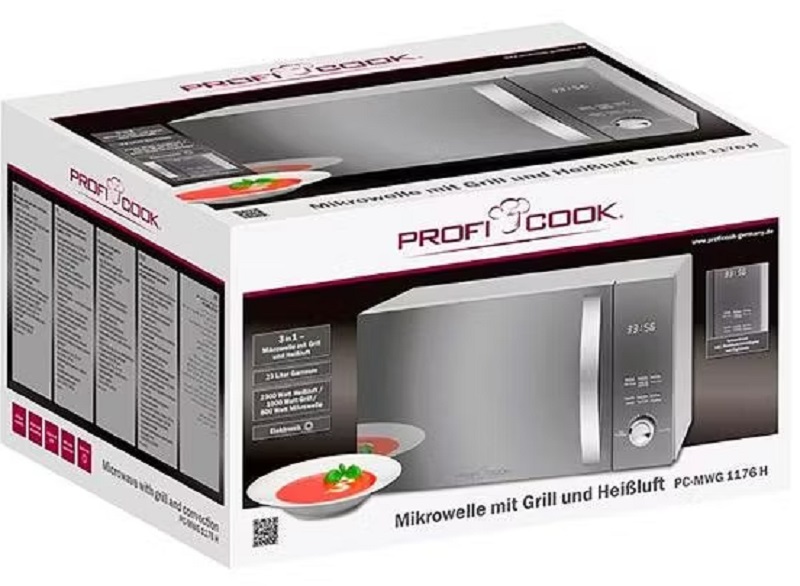 Profi Cook PC-MWG 1176 silber