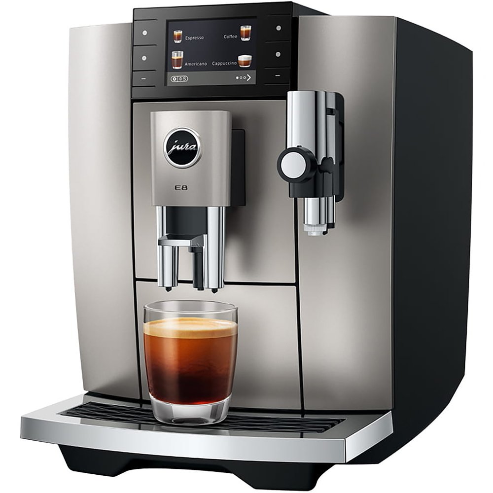 Jura E8 Midnight Silver
