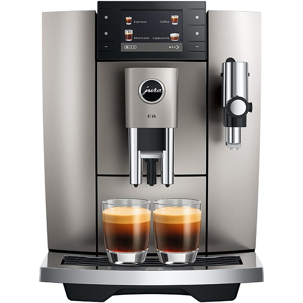 Jura E8 Midnight Silver