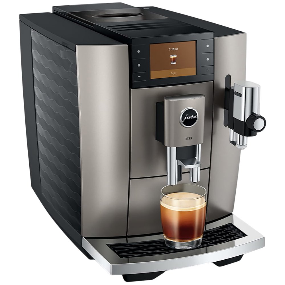 Jura E8 Midnight Silver