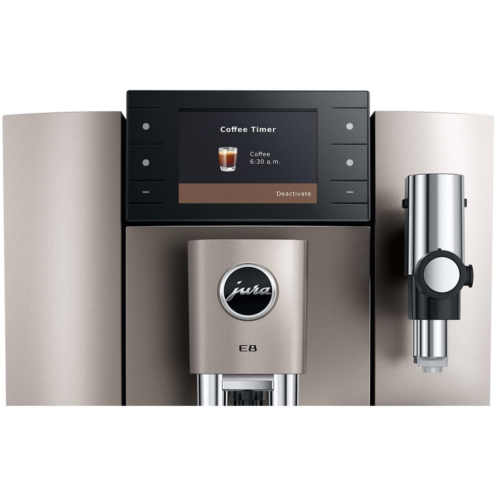 Jura E8 Midnight Silver