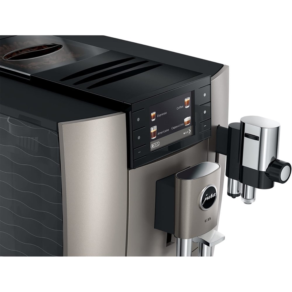Jura E8 Midnight Silver
