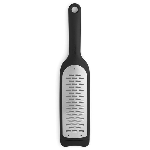 Терка из нержавеющей стали с пластиковой ручкой Tasty+, 30 см, темно-серый (Dark Grey), серия Кухонные аксессуары и весы, Brabantia