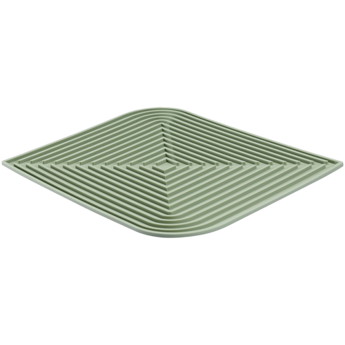 Силиконовый коврик для сушки посуды Dry Flex, 34.6 х 44.6 см, зеленый (шалфей), серия Кухонные аксессуары, Smart Solutions