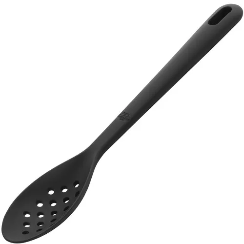 Силиконовая ложка-шумовка, 31 см, черный, серия Nero, Ballarini