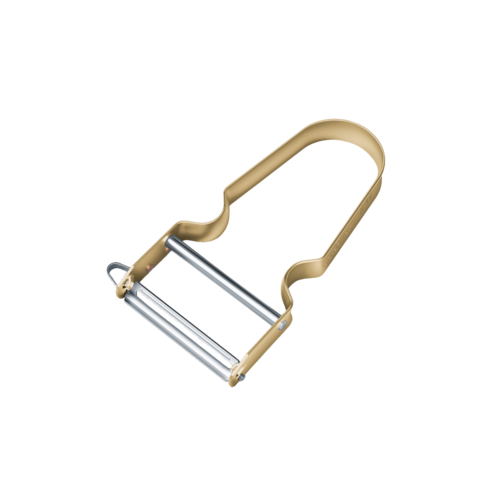 Овощечистка Rex Peeler из высокоуглеродистой нержавеющей стали, 10.9 см, алюминиевая рукоять, бежевый, серия Ножи для чистки, Victorinox