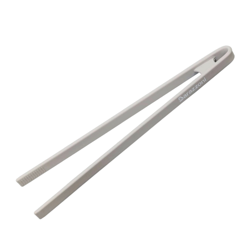 Силиконовый кухонный пинцет Silicone New, 29.2 см, светло-серый, серия My Utensil, Barazzoni 