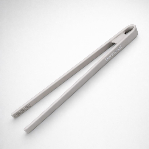 Силиконовый кухонный пинцет Silicone New, 29.2 см, светло-серый, серия My Utensil, Barazzoni 