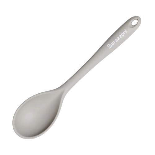 Силиконовая кухонная ложка Silicone New, 28 см, светло-серый, серия My Utensil, Barazzoni 