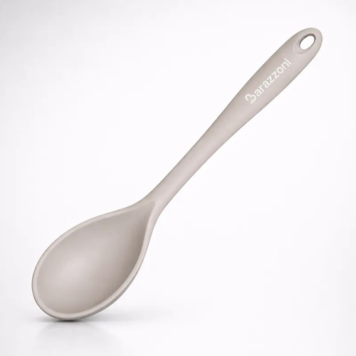 Силиконовая кухонная ложка Silicone New, 28 см, светло-серый, серия My Utensil, Barazzoni 