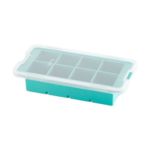 Силиконовая форма для льда на 8 кубов Ice "Кубы XL", голубой/белый, серия Кухонные аксессуары, Lekue