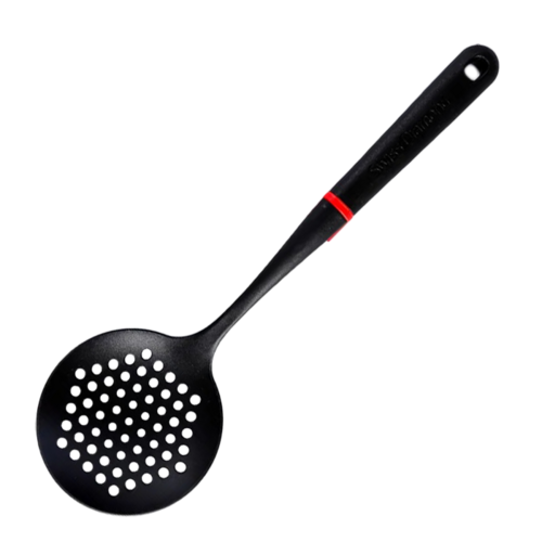 Пластиковая шумовка, 38 cм, черный/красный, серия Accessories & Kitchen Tools, Swiss Diamond