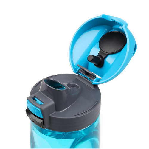 Пластиковая бутылка для фитнеса Hydrate, 900 мл, голубой, серия Бутылки для воды, Sistema