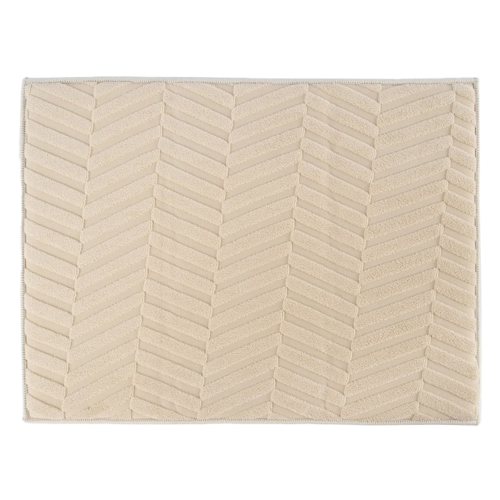 Коврик для сушки посуды Dry beige, 30 х 40 см, полиэстер, бежевый, серия Кухонные аксекссуары, Anna Lafarg