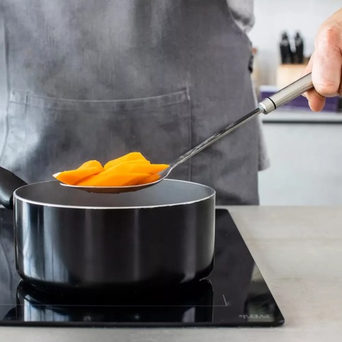Ложка- шумовка из нержавеющей стали, 34 см, стальной, серия Professional, Kitchen Craft