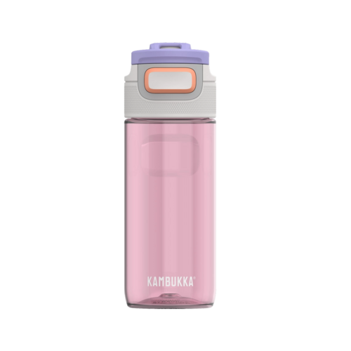 Пластиковая бутылка для воды Barely Blush, 500 мл, розовый, серия Elton, Kambukka