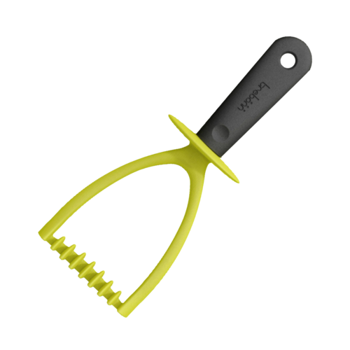 Пластиковый пресс для пюре Kitchen Tools, 25.5 см, черный/зеленый, серия Кухонные аксессуары, Trebonn