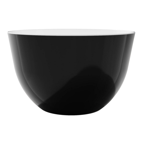 Пластиковая кухонная миска для смешивания Bowls&Colanders, 5.6 л, 28 см, черный, серия Кухонные миски и дуршлаги, Trebonn