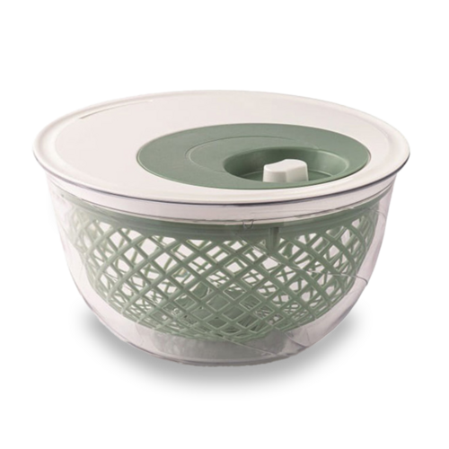 Пластиковая сушка для салата, 4 л, 27 х 15 см, зеленый/белый, серия Salad Savers, Snips