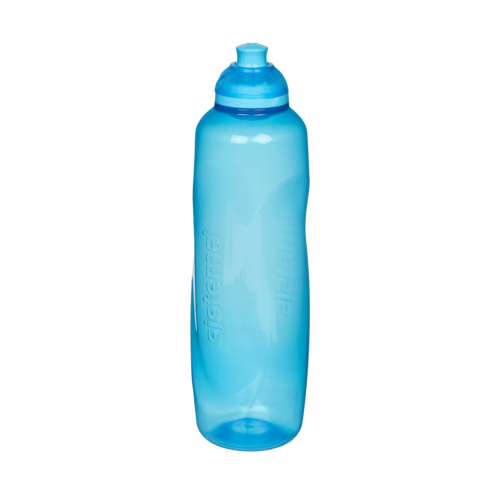 Пластиковая бутылка для фитнеса Helix Hydrate, 600 мл, синий, серия Бутылки для воды, Sistema