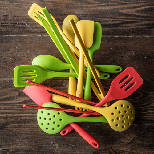 Силиконовый кухонный пинцет Silicone New, 29.2 см, красный, серия My Utensil, Barazzoni 