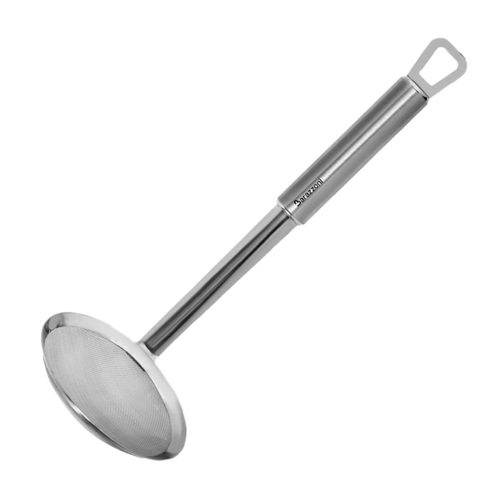 Шумовка с сеткой из нержавеющей стали, 29.5 см, стальной, серия My Utensil, Barazzoni 