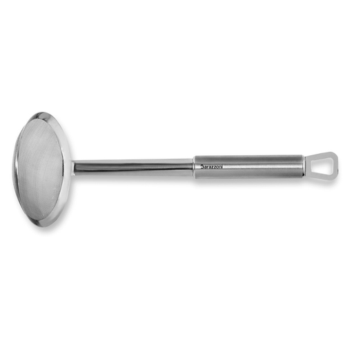 Шумовка с сеткой из нержавеющей стали, 29.5 см, стальной, серия My Utensil, Barazzoni 