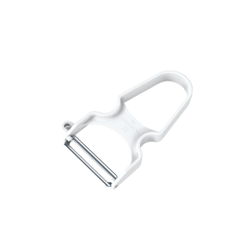 Овощечистка Rapid Peeler с серрейторным лезвием из нержавеющей стали, 11 см, пластиковая рукоять, белый, серия Ножи для чистки, Victorinox