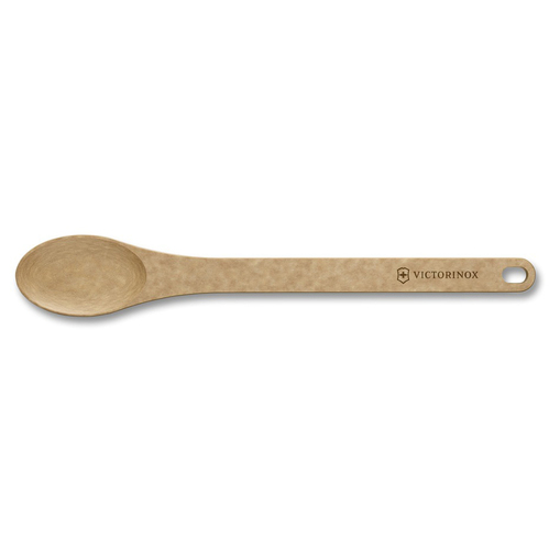 Деревянная кухонная ложка маленькая Kitchen Utensils Large Spoon, 33 см, бежевый, серия Кухонные аксессуары, Victorinox