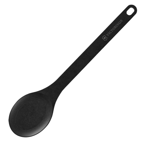 Деревянная кухонная ложка Kitchen Utensils Large Spoon, 33 см, черный, серия Кухонные аксессуары, Victorinox