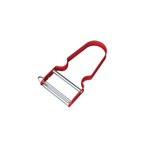 Овощечистка Rex Peeler из высокоуглеродистой нержавеющей стали, 10.9 см, алюминиевая рукоять, красный, серия Ножи для чистки, Victorinox