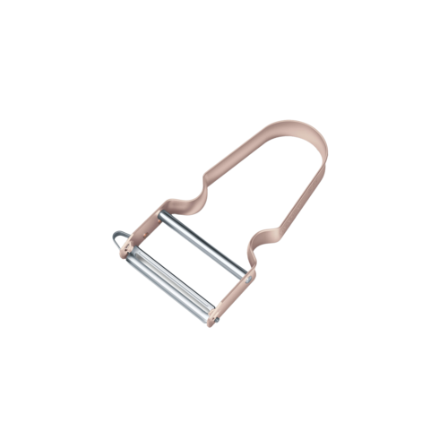 Овощечистка Rex Peeler из высокоуглеродистой нержавеющей стали, 10.9 см, алюминиевая рукоять, розовый, серия Ножи для чистки, Victorinox