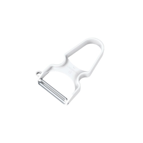 Овощечистка Rapid Peeler из высокоуглеродистой нержавеющей стали, 11 см, пластиковая рукоять, белый, серия Ножи для чистки, Victorinox