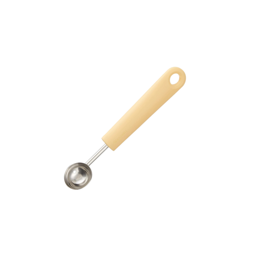 Ложка для дыни из нержавеющей стали Tasty+, 17.3 см, желтый, серия Кухонные аксессуары и весы, Brabantia