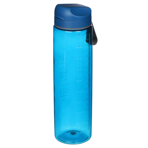 Пластиковая бутылка для фитнеса Hydrate, 1 л, синий, серия Бутылки для воды, Sistema