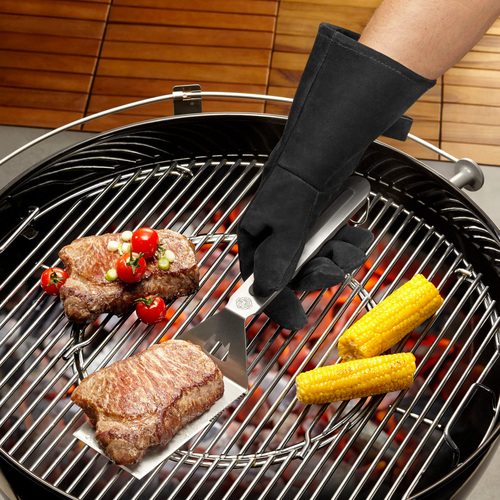 Лопатка из нержавеющей стали для гриля BBQ, 42 см, стальной, серия Аксессуары для гриля, GEFU