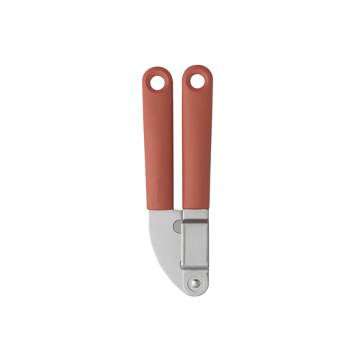 Пресс для чеснока Tasty+, 18 см, пластик/нержавеющая сталь, терракотовый (Terracotta Pink), серия Кухонные аксессуары и весы, Brabantia