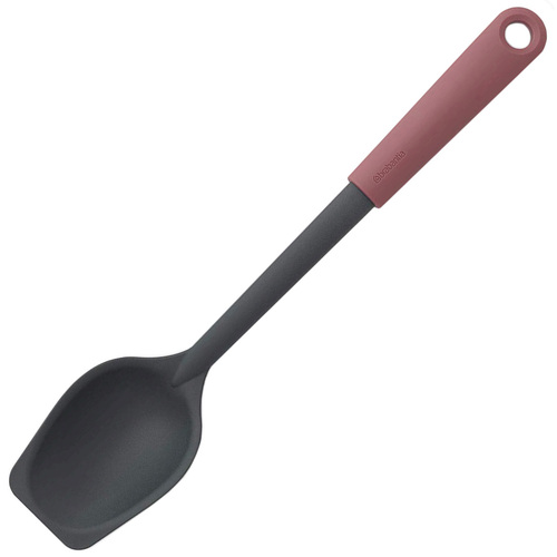 Нейлоновая сервировочная ложка-скребок Tasty+, 31.2 см, бордовый (Grape Red), серия Кухонные аксессуары и весы, Brabantia