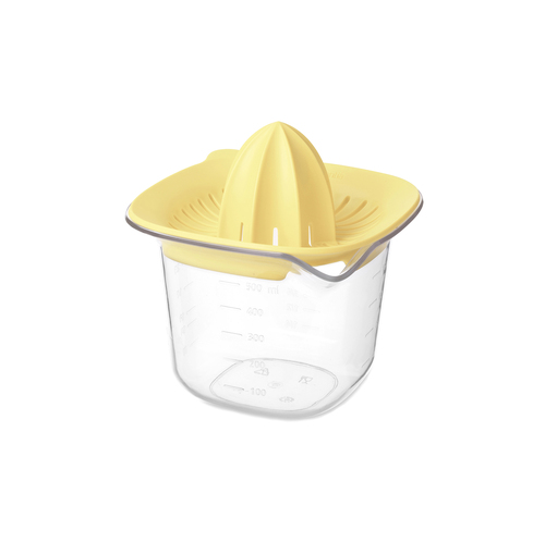 Соковыжималка с мерным стаканом Tasty+, 0.5 л, пластик, светло-желтый (Vanilla Yellow), серия Кухонные аксессуары и весы, Brabantia